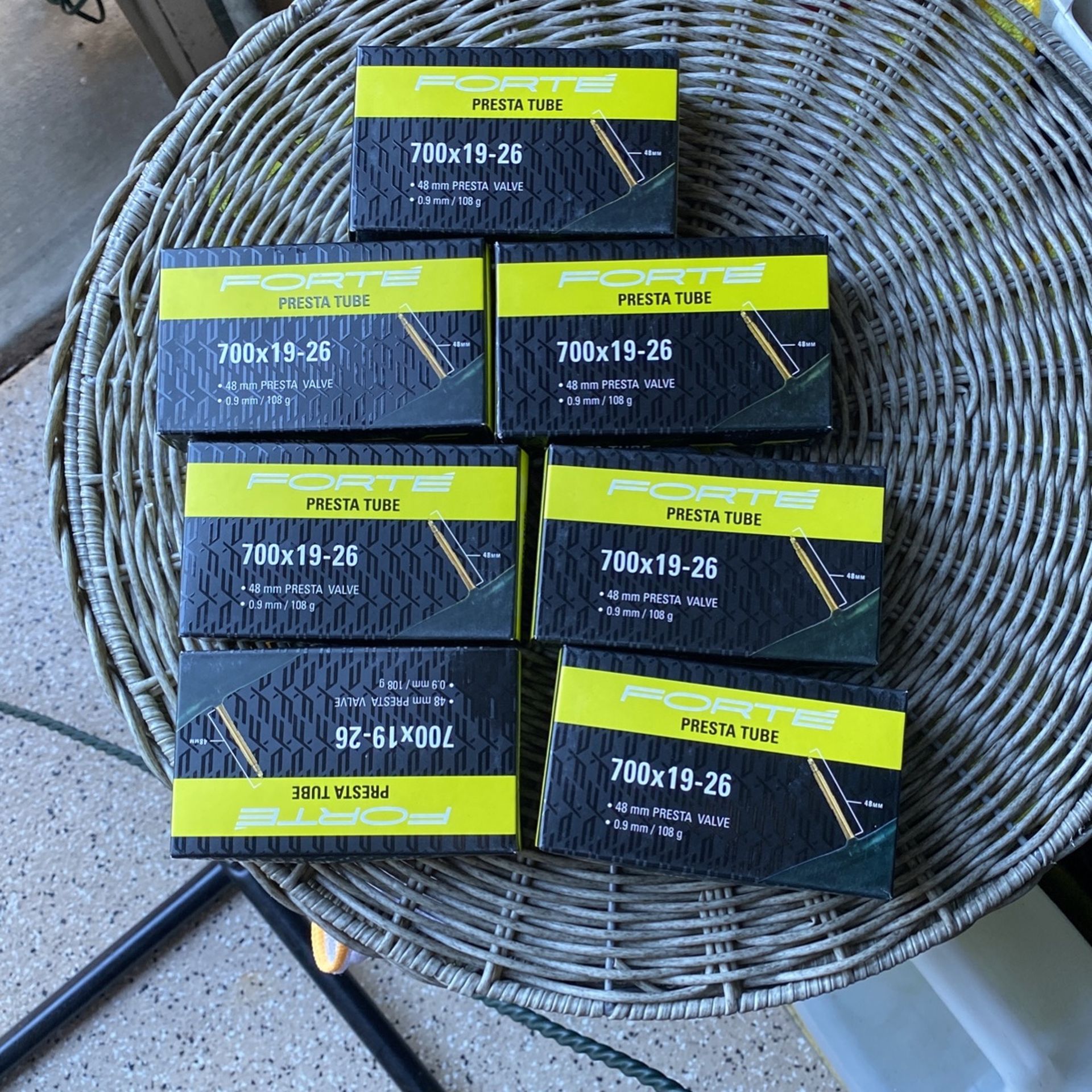 FORTE Road Bike Tubes 700x19 26c