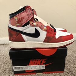 Jordan 1 “Across The Spiderverse” - Size 5.5Y