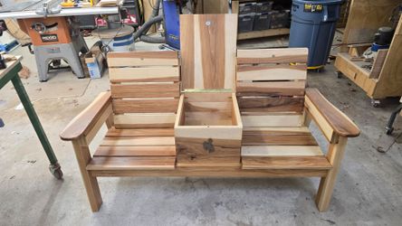 Custom hand made bench