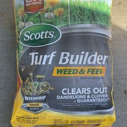 Scott’s Lawn Fertilizer Weed And Feed 