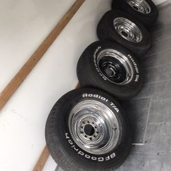 15s Staggered Smoothies Rims And Tires