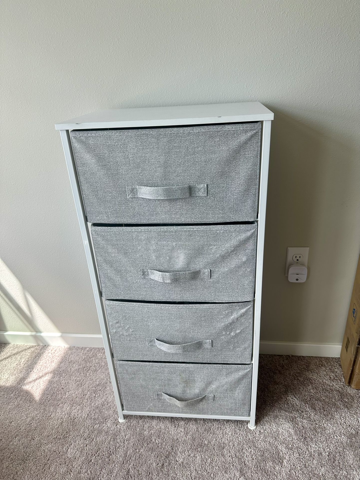4 Drawer Fabric Storage Tower