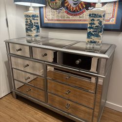 Pier 1 Hayworth 9-Drawer Mirrored Dresser