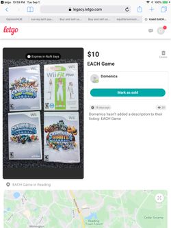 Each Wii Games