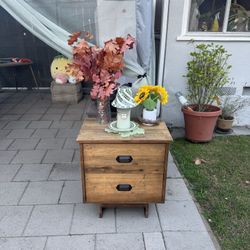West Elm Reclaimed Wood Nightstands (two)