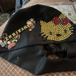 “hello Kitty” Scrub Nursing Caps 