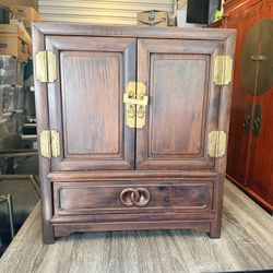 Chinese Walnut Cupboard