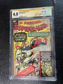 Amazing Spider-man 14 1964 Cgc Stan Lee