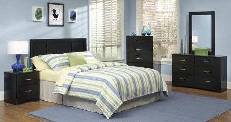 Beautiful black bedroom set
