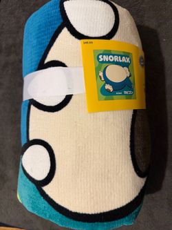 Pokémon Snorlax towel 30th anniversary merchandise