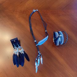 Cherokee Jewelry Black & Silver