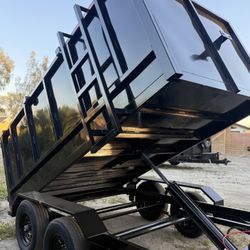 New 8x4x12 Hydraulic Utility Dump Trailer 🔥