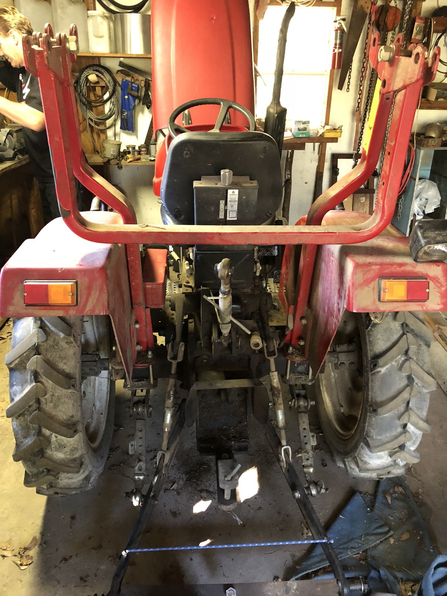 Farm Pro MGM Eagle 2420 tractor plus implements.