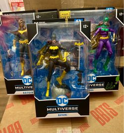 McFarlane Toys BATGIRL Bundle of 3