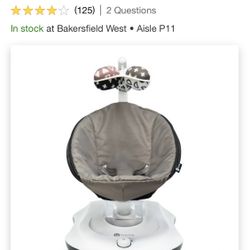 4 Mom Mamaroo Swings 
