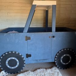 Wooden Truck Bed Frame - Twin 