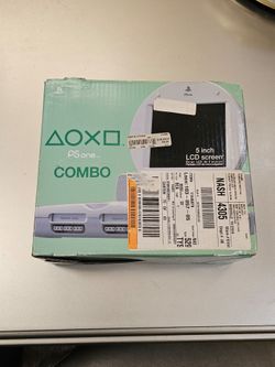 Sony PS One Playstation Slim PS1 Console w/LCD Screen In BOX Tested