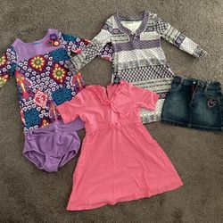 Girl’s Size 4 Dresses / Skirt - Children’s Place, Old Navy, Chaps