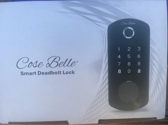 Smart deadbolt lock