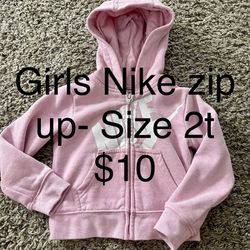 Girls Nike Zip Up 