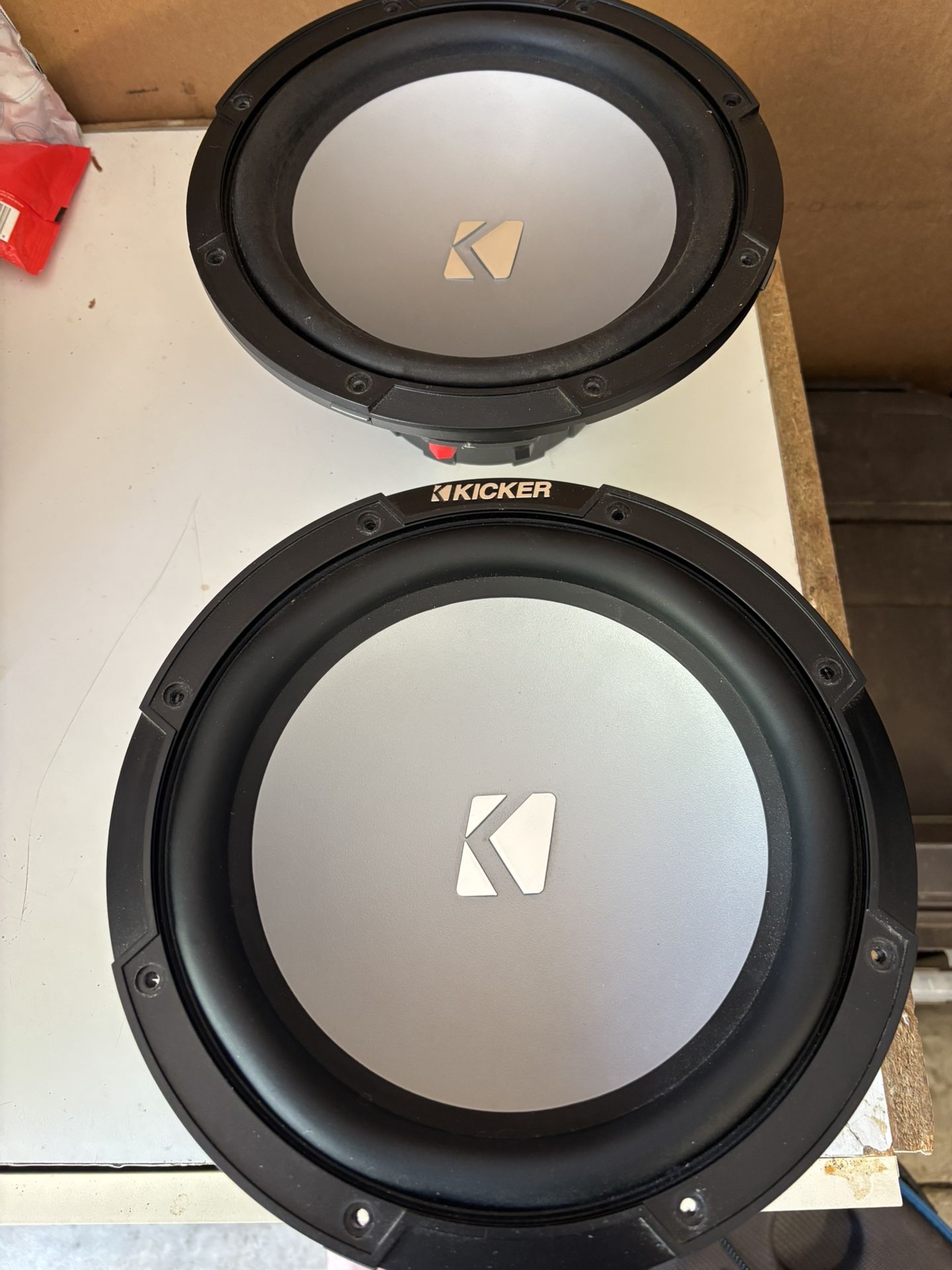Marine 10” Kicker Subs (4 Ohm)