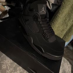 Air Jordan 4 Black Cats Size 10.5