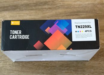 MyToner TN229XL Replacement Toner Cartridges 4-Pack