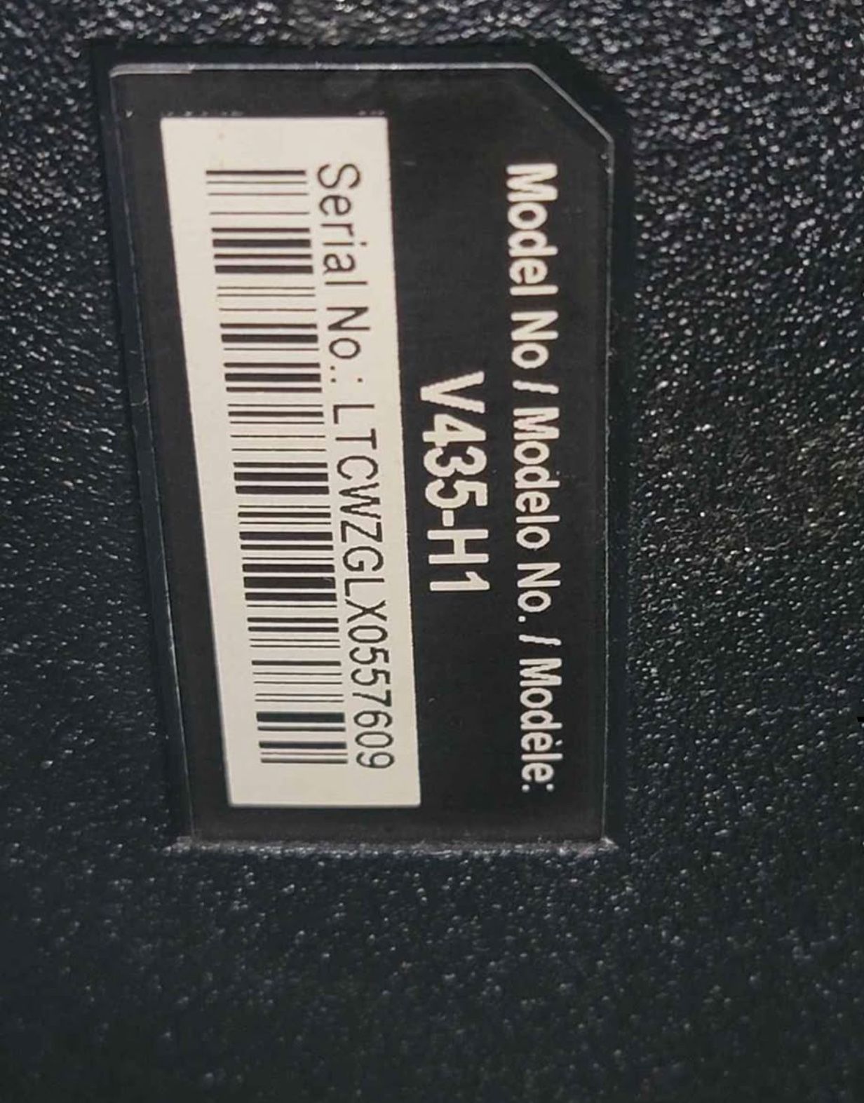 43in Vizio Smart Tv