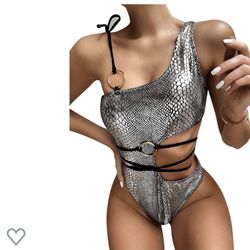 Medium Swimsuit Silver 