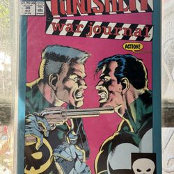 The Punisher War Journal Scene 35 Take 1 Vol 1 #35 Marvel Comics October 1991