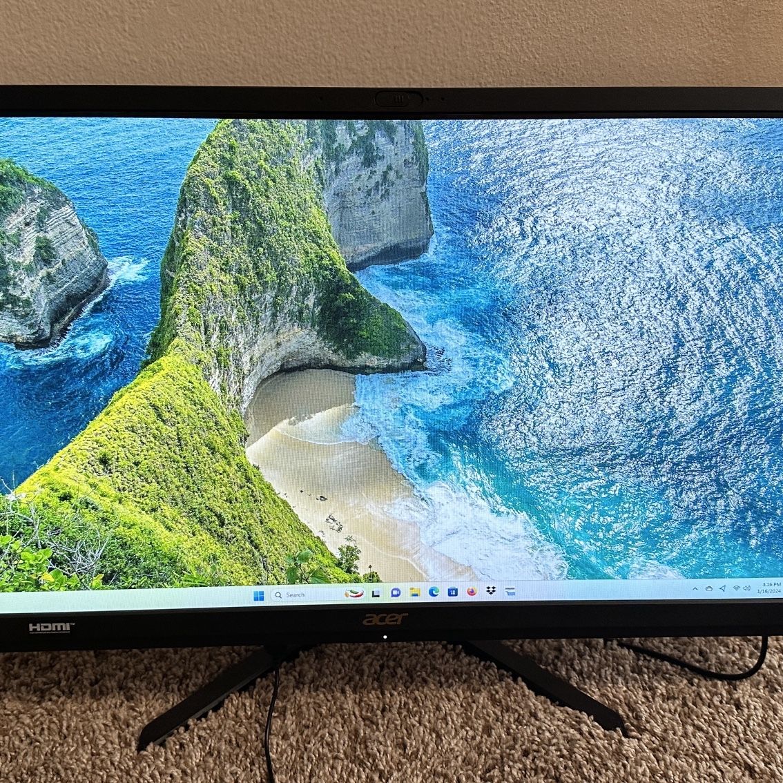 Acer All-In-One  Monitor 