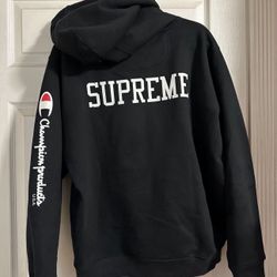 Supreme Champion Hoodie Black From 2016