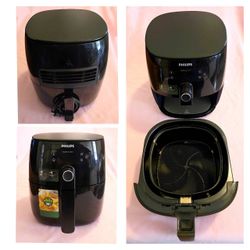 Philips Airfryer, Avance Turbo Star, Digital, Black, HD9641/96