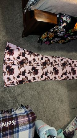 Floral Print Flare Maxi Dress