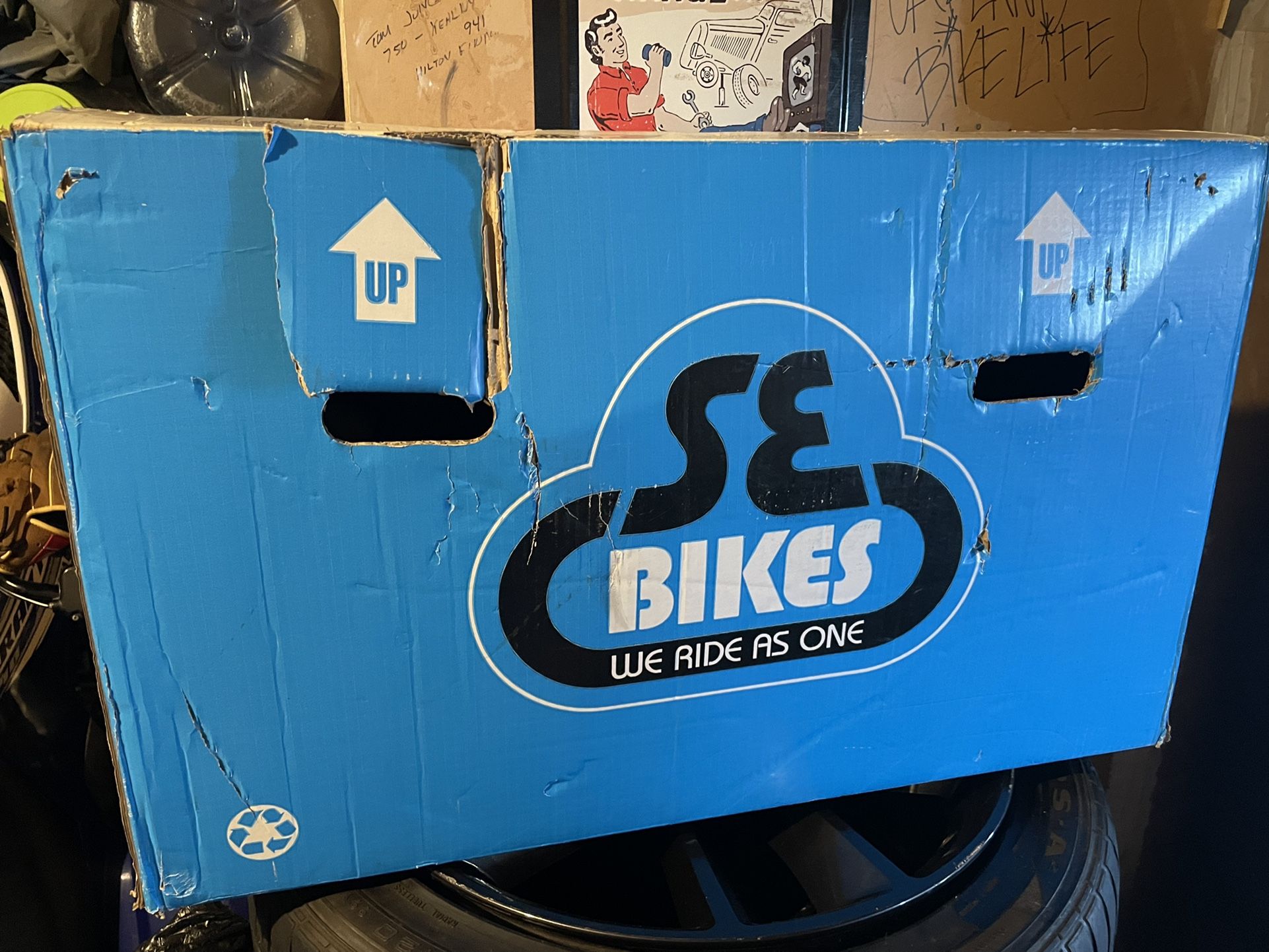 SE bikes Kids Bronco Blue 12’’
