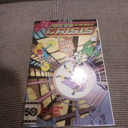 Crisis On Infinite Earths #4 Foil Cover B Facsimile Edition 7/17 DC Comics