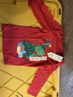 Toddler Christmas Dinosaur Shirt