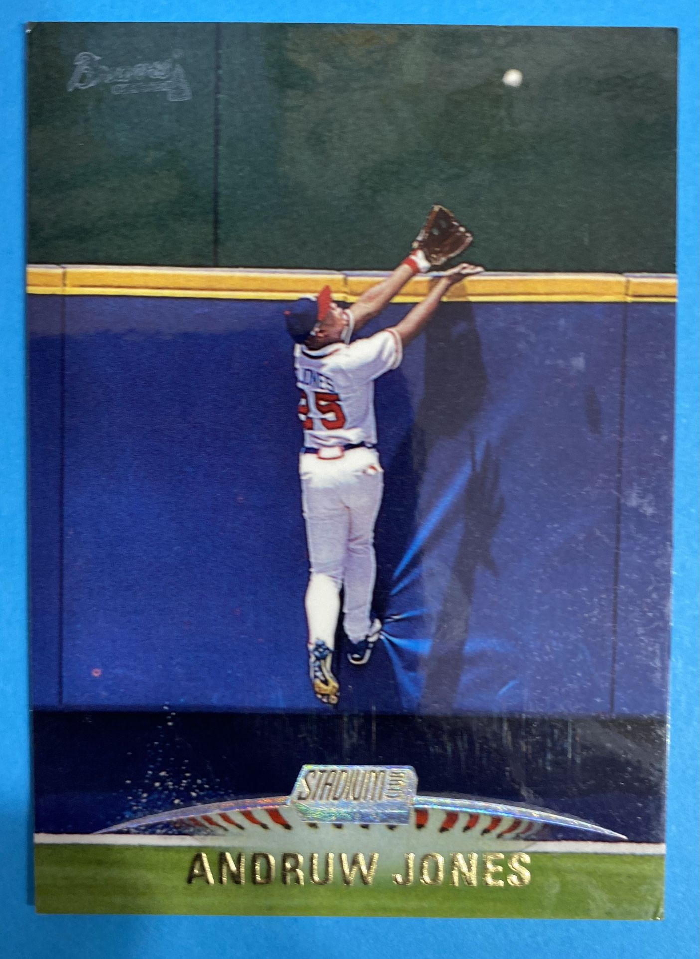 Andruw Jones 1999 Topps Stadium Club Card