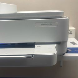 HP Envy 6458 e All In One Print Copy Scan Wireless Color Inkjet Printer White
