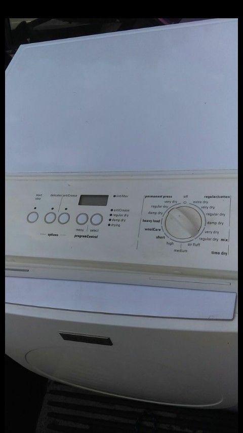 Siemens ultra sense washer and dryer set both work great