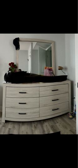 Dresser with Mirror