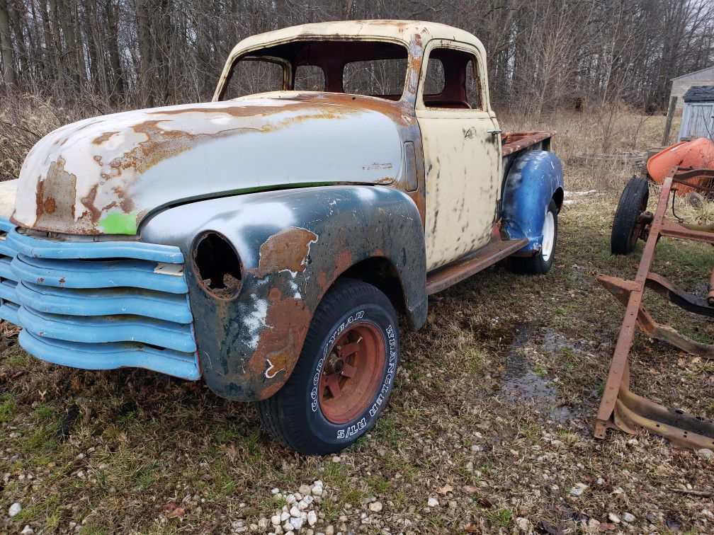 1950 Chevy 3100 chop top