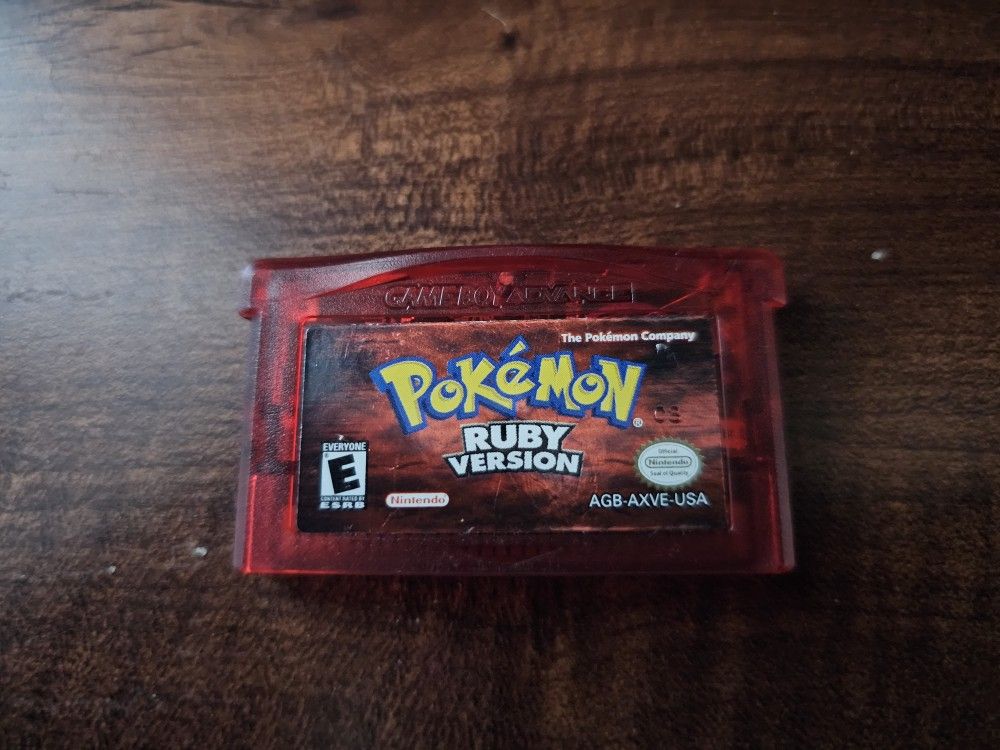 Rare & Authentic Mega Pokemon GBA Bundle( Pokemon FireRed, LeafGreen, Ruby,  Sapphire, & Emerald. GBA Catridge Cases & Glacier GBA Included) for Sale in  Peoria, AZ - OfferUp