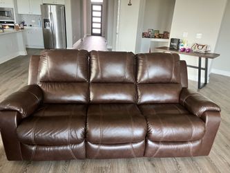 Leather Sofa only $399