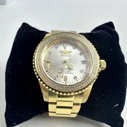 Invicta 999 Pro Diver 38262 Women s Watch 36mm, 0.74 Ct Diamonds, Gold Auto