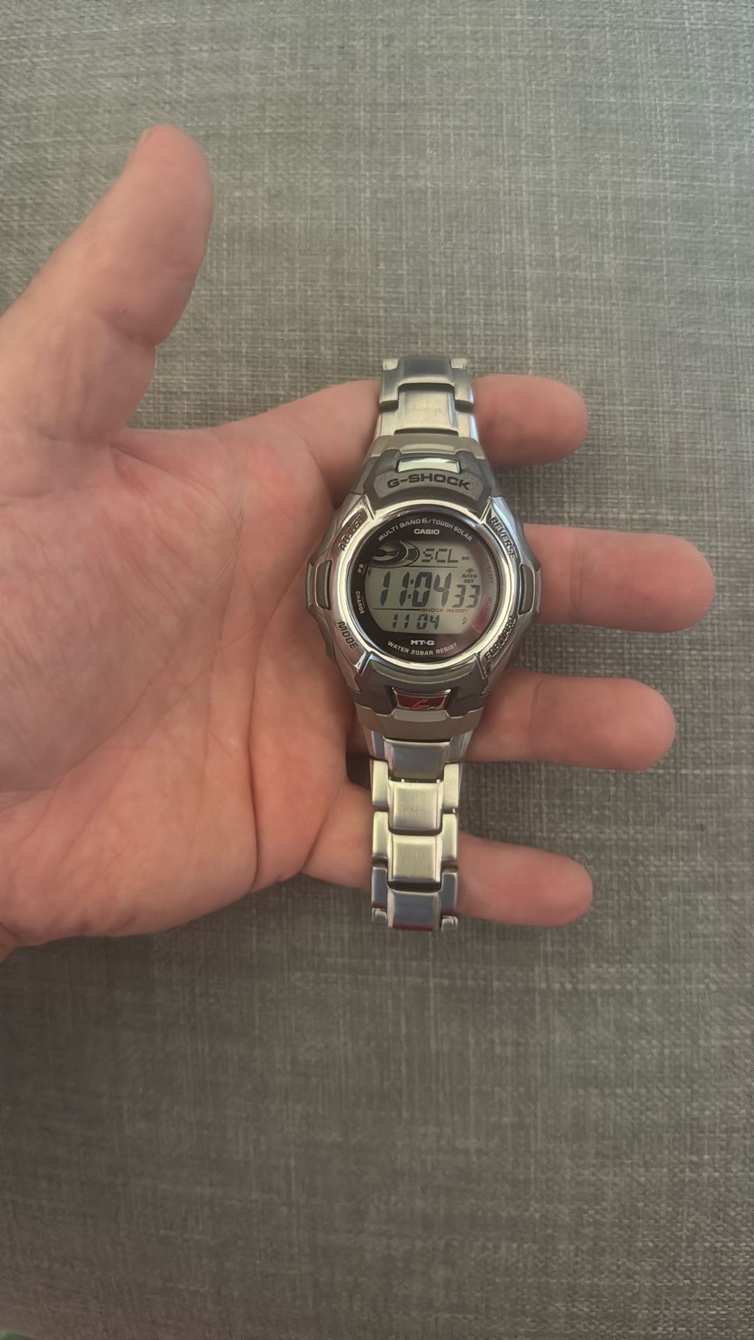 Casio G-Shock Men's Tough Solar Atomic World Time Sport Watch 46mm - MTGM900DA-8