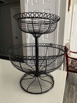 New  wires fruit basket