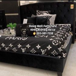 ✨️ King, Cal King, Queen Bed Frame ✨️ Furniture Sectionals, Bedrooms, Dining Avail 