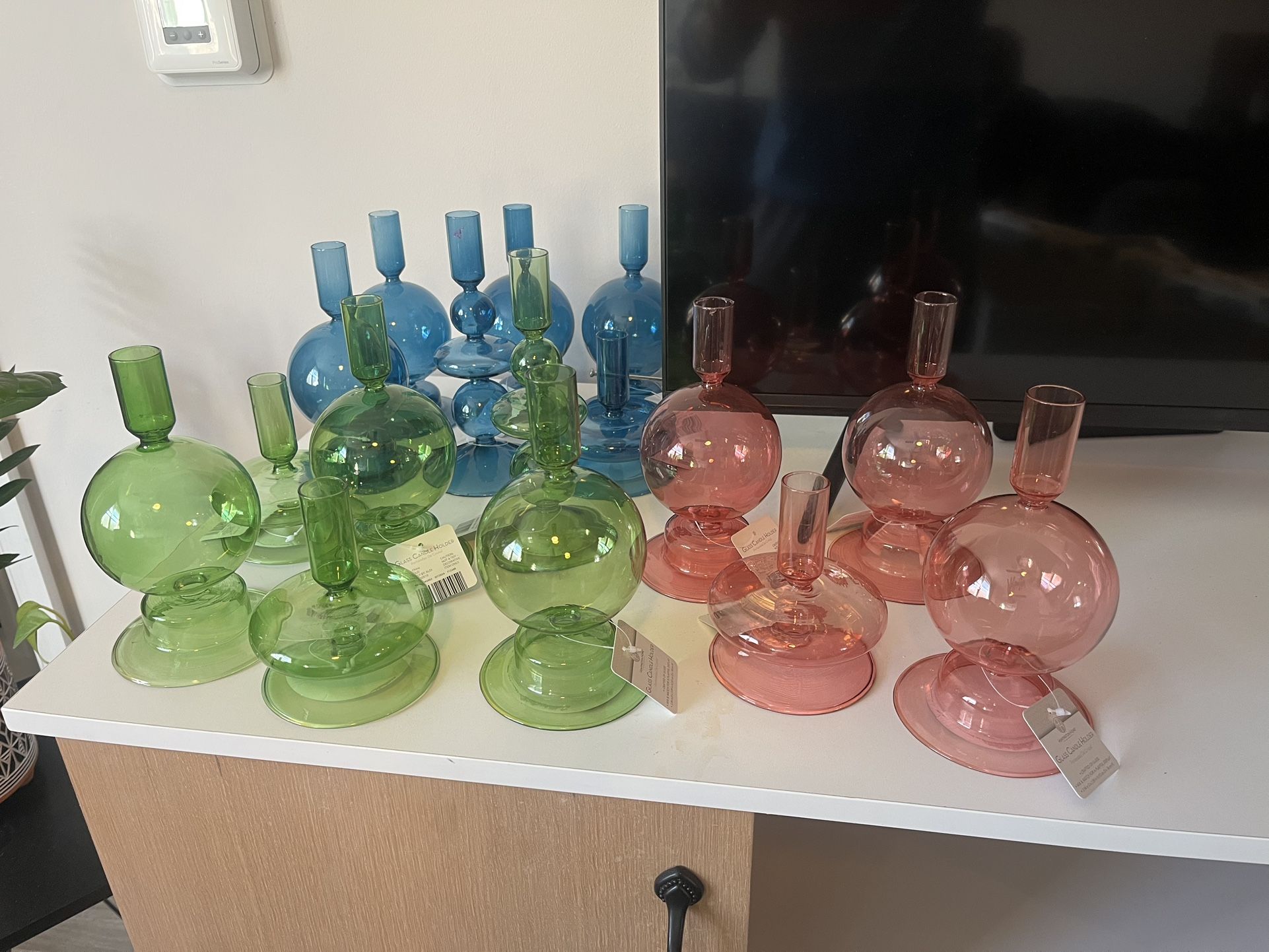 (19) Candle Holders- Wedding /Party Decor