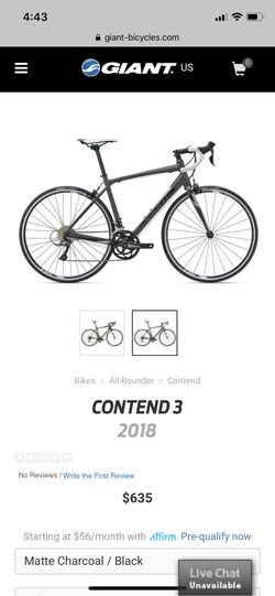 Giant Contend 3 2018 road bike for Sale in Miami FL OfferUp